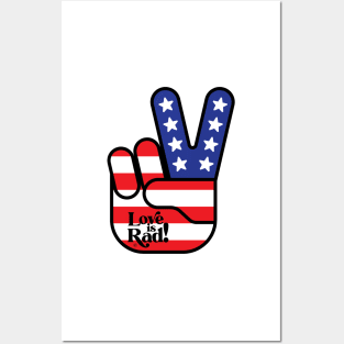 Love is Rad! | Peace Sign Posters and Art